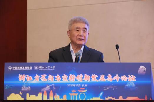 中國(guó)工程院院士、清華大學(xué)教授王玉明作大會(huì)主旨報(bào)告