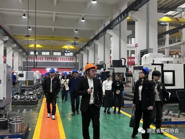 永嘉泵閥行業(yè)中小企業(yè)數(shù)字化改造觀摩會(huì)走進(jìn)伯特利