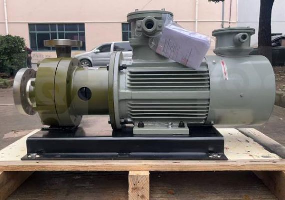 上海巧旭為洛陽(yáng)凱美勝定制高壓磁力泵，助力